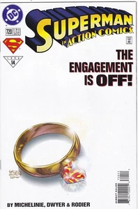 Action Comics #720 The Engagement is Off! Superman Lois Lane VF/NM - Picture 1 of 2