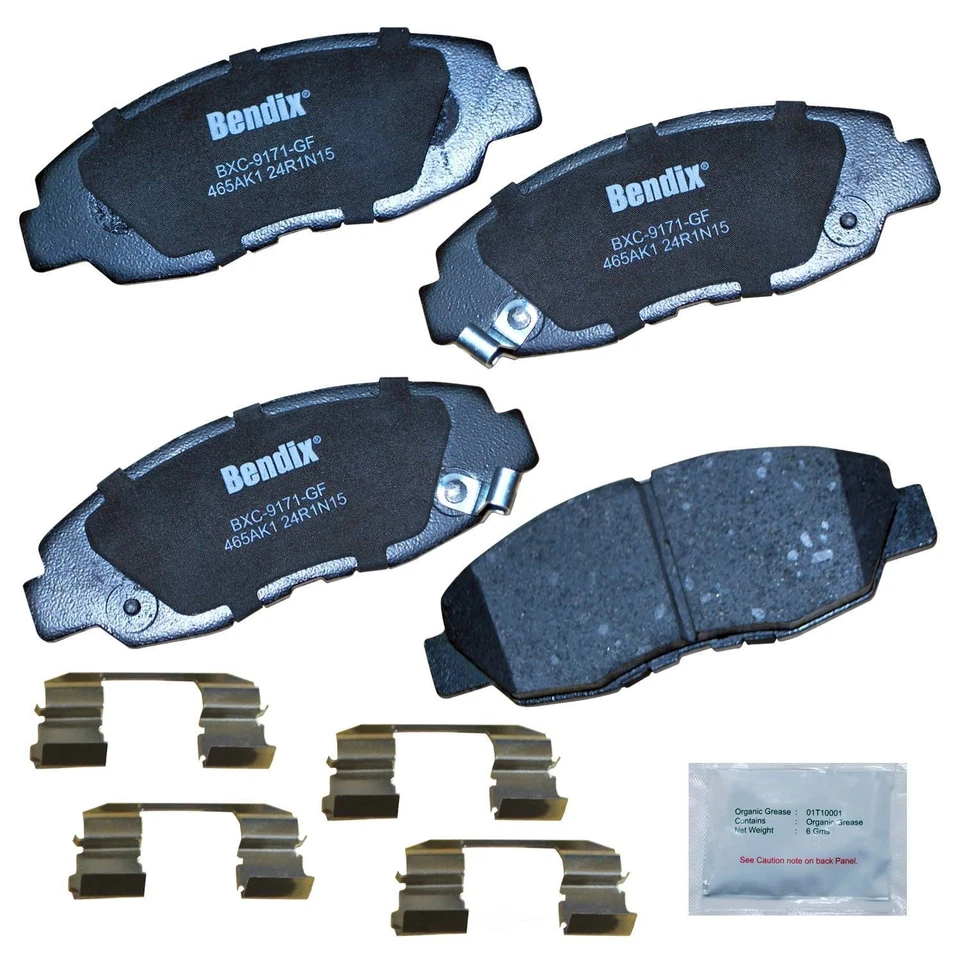 Juego de pastillas de freno delanteras para Honda Accord 1998-2002 2,3 L 4 cil 1999 2000 2001 Bendix Foto 1 de 1