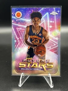 2022 Topps Chrome Mcdonalds DILLON MITCHELL Future Stars Refractor FS-3 Texas 🔥 - Picture 1 of 4