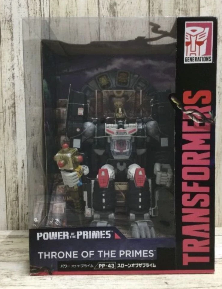 TAKARA TOMY Transformer Figure PP-43 Power of the Prime Throne Robot from JAPAN