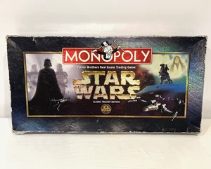 MONOPOLY STAR WARS CLASSIC TRILOGY EDITION 1977-1997 BOARD GAME COMPLETE SET - Picture 1 of 11