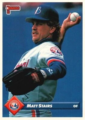 DONRUSS 93 1992 BASEBALL CARD SERIES 2 #460 MIKE STAIRS EXPOS - Image 1 of 2