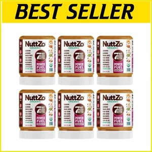 12 oz Organic Nuts & Seeds Butter - Gluten-Free, Vegan, No Added Sugar, 2 Pack - Picture 1 of 10