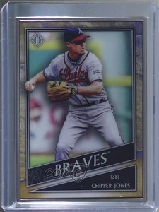2020 Topps Transcendent Collection /95 Chipper Jones #10 HOF