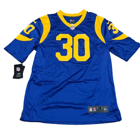 NFL Los Angeles Rams Todd Gurley II Nike On Field Jersey M 880114-427 Cover