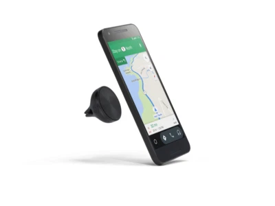 Logitech ZeroTouch Magnetic Air Vent Mount - Black - Image 1 of 4