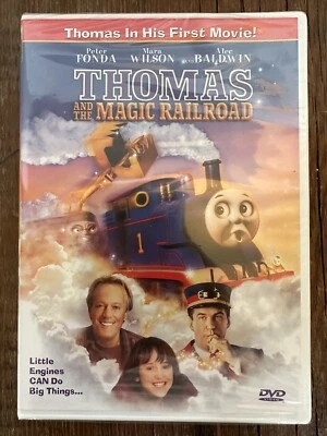 THOMAS AND THE MAGIC RAILROAD DVD - Peter Fonda Alec Baldwin Mara Wilson - NEW!! - Image 1 of 2