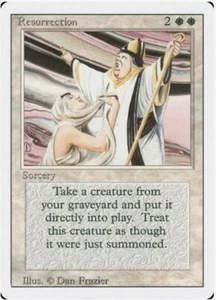 1 x Resurrezione - Revisionata - LP - Magic The Gathering - MTG - Foto 1 di 1