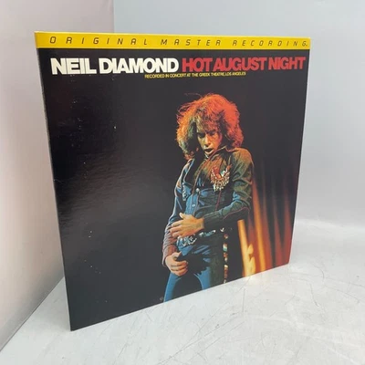 Neil Diamond ‎Hot August Night Vinyl 2xLP MoFI 1980 Reissue VG+/VG+ Rock - Image 1 of 3