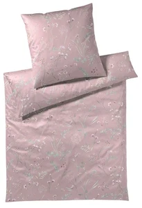 Elegante Seiden-Satin-Bettwäsche Deluxe Jubiläum (2345) 155x220cm Col.01 (blush) - Afbeelding 1 van 1