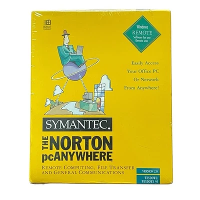 Symantec The Norton pcAnywhere Remote Access Software Version 2.0 Windows 95 - Image 1 of 4