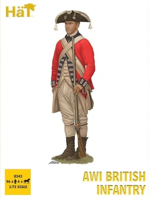 HAT Industrie 8343 1:72 American War of Independence British Infantry - Image 1 of 4