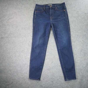 Madewell Jeans Womens 29 Blue 10 Inch High-Rise Skinny Stretch Denim Classic - Picture 1 of 15
