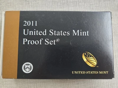 2011 "United States Mint Proof Set" 14 Coins Set, with COA and Original Box - Image 1 of 4