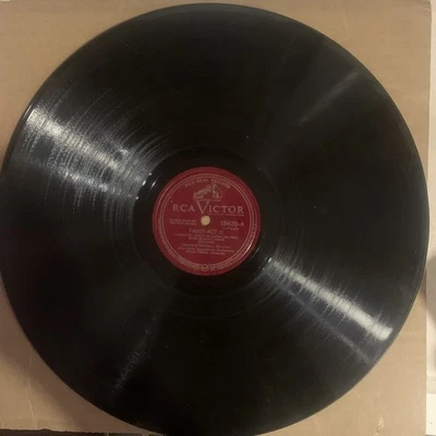 Leonard Warren, 78 rpm, 12", V+, Avante De Quitter Ces Lieux, RCA Red Seal 18420 - Image 1 of 2