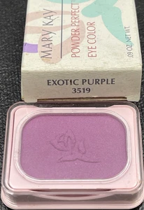 MARY KAY Powder Perfect Eye Color .09 oz Exotic Purple #3519 NIB - Picture 1 of 3