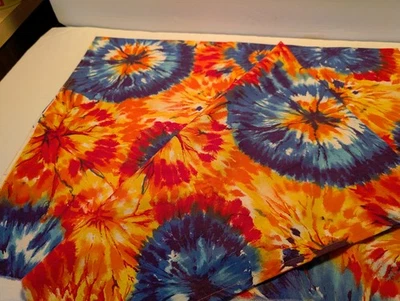 Tye Dye 100% Cotton Fabric Cranston Print Works Co 45 inches wide x 34 inches - Image 1 of 2