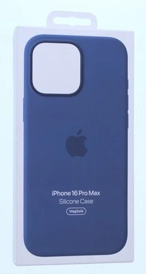 Funda Silicona iPhone 16 Pro Max MagSafe Color - Denim Foto 1 de 2