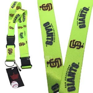 MLB San Francisco Giants Clip On Lanyard (Neon Color) - Picture 1 of 6