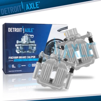 Juego de pinzas de freno de disco traseras izquierda y derecha con soportes para Acura RL 2005-2012 Foto 1 de 4