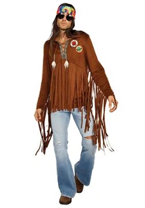 Hippie Dude Costume Men's - Picture 1 of 1