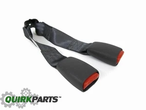97-02 JEEP WRANGLER REAR CENTER SEAT BUCKLE DARK SLATE GRAY NEW MOPAR GENUINE - Picture 1 of 6