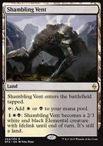 MTG SHAMBLING VENT EXC - SFIATATOIO BARCOLLANTE - BFZ - MAGIC - Picture 1 of 1