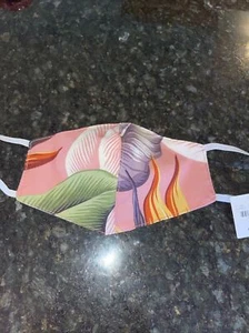 Anthropologie Tropical Design Face Mask, New With Tags! - Picture 1 of 5