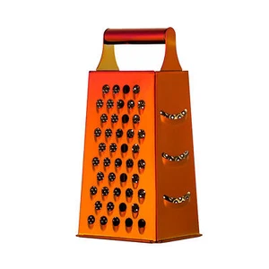 Cheese Grater Stainless Steel Four-Sided Handheld Multipurpose Gadget Suitable - Picture 1 of 17