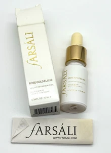 Farsali Rose Gold Elixir 24K Gold Infused Beauty Oil 0.34oz Sample Sealed Bottle - Picture 1 of 6