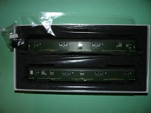 LS MODELS coffret 2 voitures postales Deutsche Post vertes 46301 NEUF et RARE - Picture 1 of 7