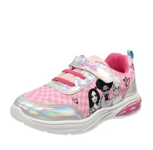 Fla Europe Nv Barbie - Sneakers Con Strappo E Luci Led Argento - Taglia 27 - Imagen 1 de 3