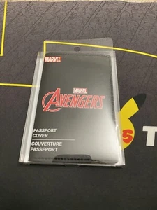Miniso Disney Marvel Logo Passport Holder Brand New - Picture 1 of 2