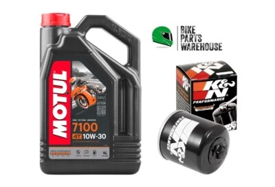 Oil & Filter Kit K&N For BMW R 1200 C CLASSIC 1998-2003 Motul 7100 10W30 - Image 1 of 4