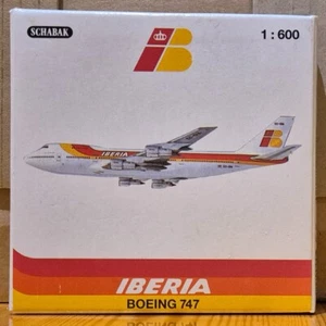 Schabak 1:600 901/20 Boeing 747-200 Iberia - Excelente Estado en Caja Original - Imagen 1 de 10