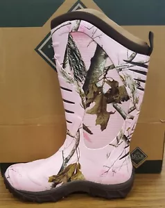 Muck Women’s Pursuit Stealth Boot in Pink Realtree APG Camo SIZE 10's - Picture 1 of 3