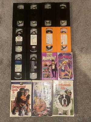 15 VHS Tape Bundle Video Tapes Of Various Films Lot From 90’s To 00’s - Image 1 of 4