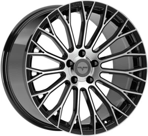 Alloy Wheels 20" Velare VLR12 Black Polished Face For Kia Oprius 03-10 - Picture 1 of 1
