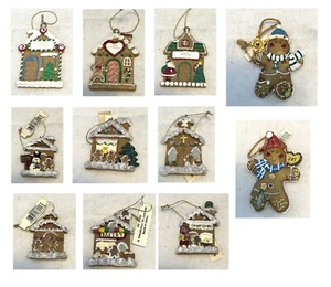 Lebkuchenhaus und Lebkuchenmänner Stil Ornamente - Bild 1 von 12