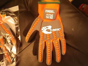 MECHANISCHE HANDSCHUHE ALLZWECK SCHLAGHANDSCHUH T-REX FLEX SERIE TRX400 STRICK NEU - Bild 1 von 5