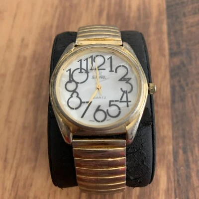 Кварцевые мужские часы JEAN PAUL золотистый новый аккумулятор - Изображение 1 из 4