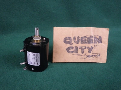 Potenciómetro rotativo Vintage Electronics Amphenol .1il 1.15 ohm Foto 1 de 4