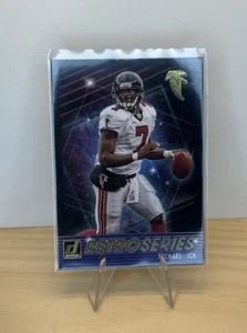 2021 Panini Donruss - Retro Series Name Misspelled as Ick #RS3 Michael Vick - Picture 1 of 2