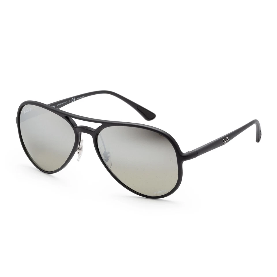 Ray-Ban RB4320CH 601S5J 58-16 Sunglasses - Black/Silver