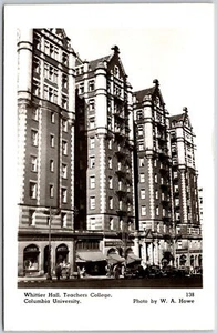 Whittier Hall Teachers College Columbia University NYC Real Photo RPPC Postcard - Picture 1 of 2