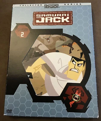 Samurai Jack Season 2 DVD 2 DVD Set Cartoon Network Collector Series - Image 1 of 2
