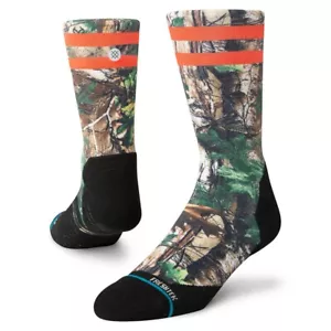 Realtree Xtra Green Stance X Socks Camo Men’s L 9-13 New - Picture 1 of 2