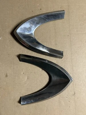 Ford Edsel Ranger Pacer 1958 cuarto lateral lanza moldura cromada FoMoCo Foto 1 de 4