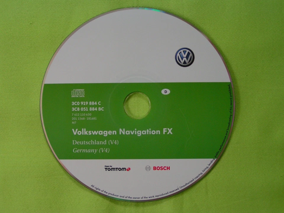 CD NAVIGATION FX DEUTSCHLAND 2012 V4 VW RNS 310 PASSAT TOURAN CADDY TIGUAN GOLF - Bild 1 von 1