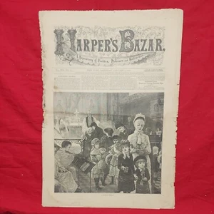 Harpers Bazar 3. Januar 1880 Band 13 Heft 1 Ephemera - Bild 1 von 20